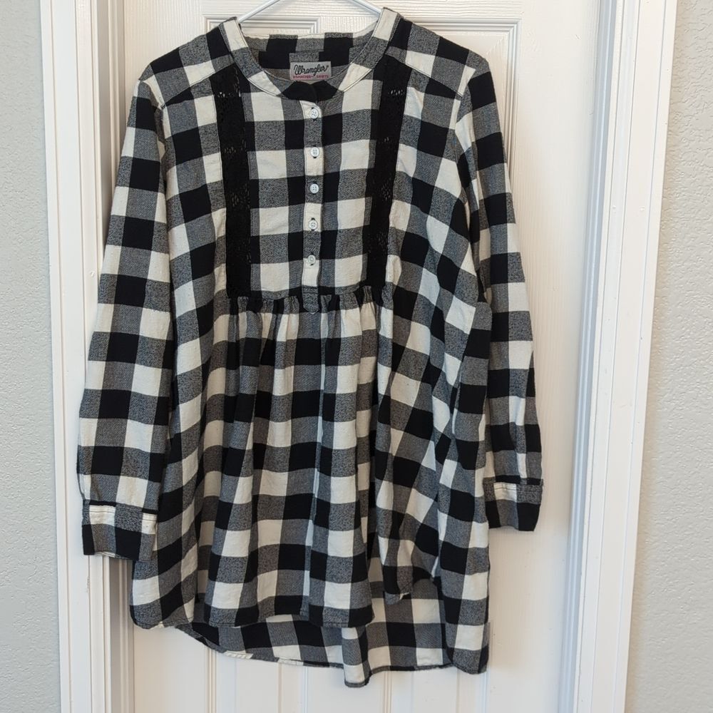 Wrangler Wrancher Shirt Cotton Size L